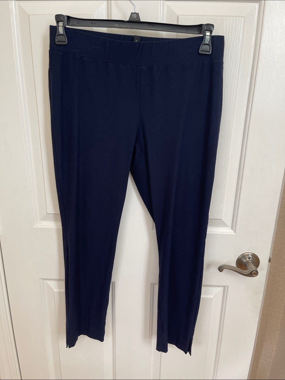 Eileen Fisher Navy Pull-On Pants